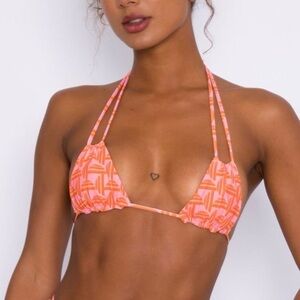 SKATIE alice bikini top - tropicana